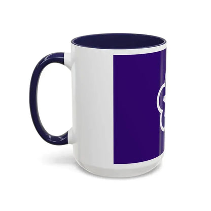 Flag of Kitakyushu Fukuoka Japan - Accent Coffee Mug - Go Mug Yourself