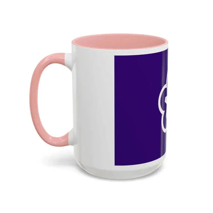 Flag of Kitakyushu Fukuoka Japan - Accent Coffee Mug - Go Mug Yourself