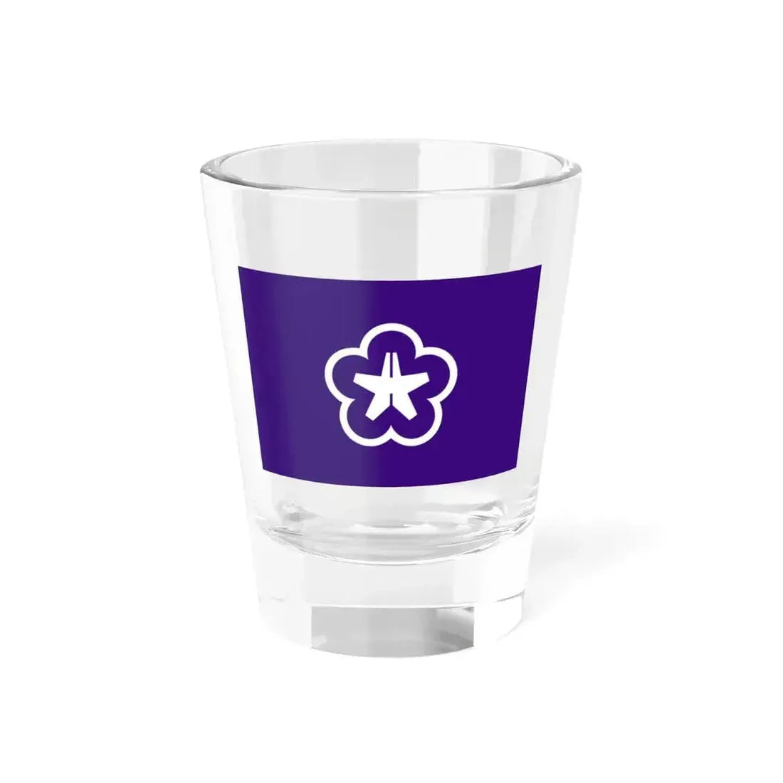 Flag of Kitakyushu Fukuoka Japan - Shot Glass 1.5oz 1.5oz - Go Mug Yourself
