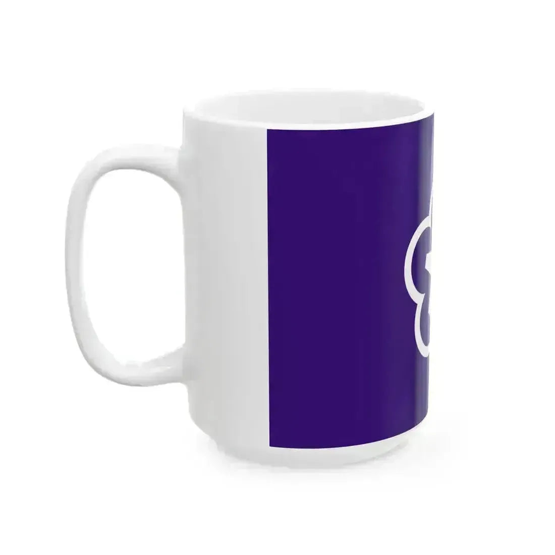 Flag of Kitakyushu Fukuoka (Japan) White Coffee Mug - Go Mug Yourself