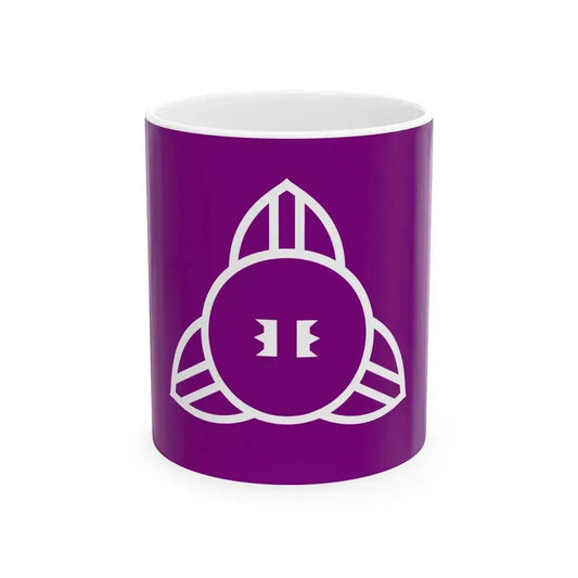 Flag of Kitatachibana Gunma (Japan) White Coffee Mug 11oz - Go Mug Yourself