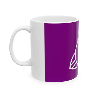 Flag of Kitatachibana Gunma (Japan) White Coffee Mug - Go Mug Yourself