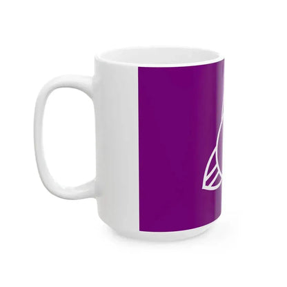 Flag of Kitatachibana Gunma (Japan) White Coffee Mug - Go Mug Yourself