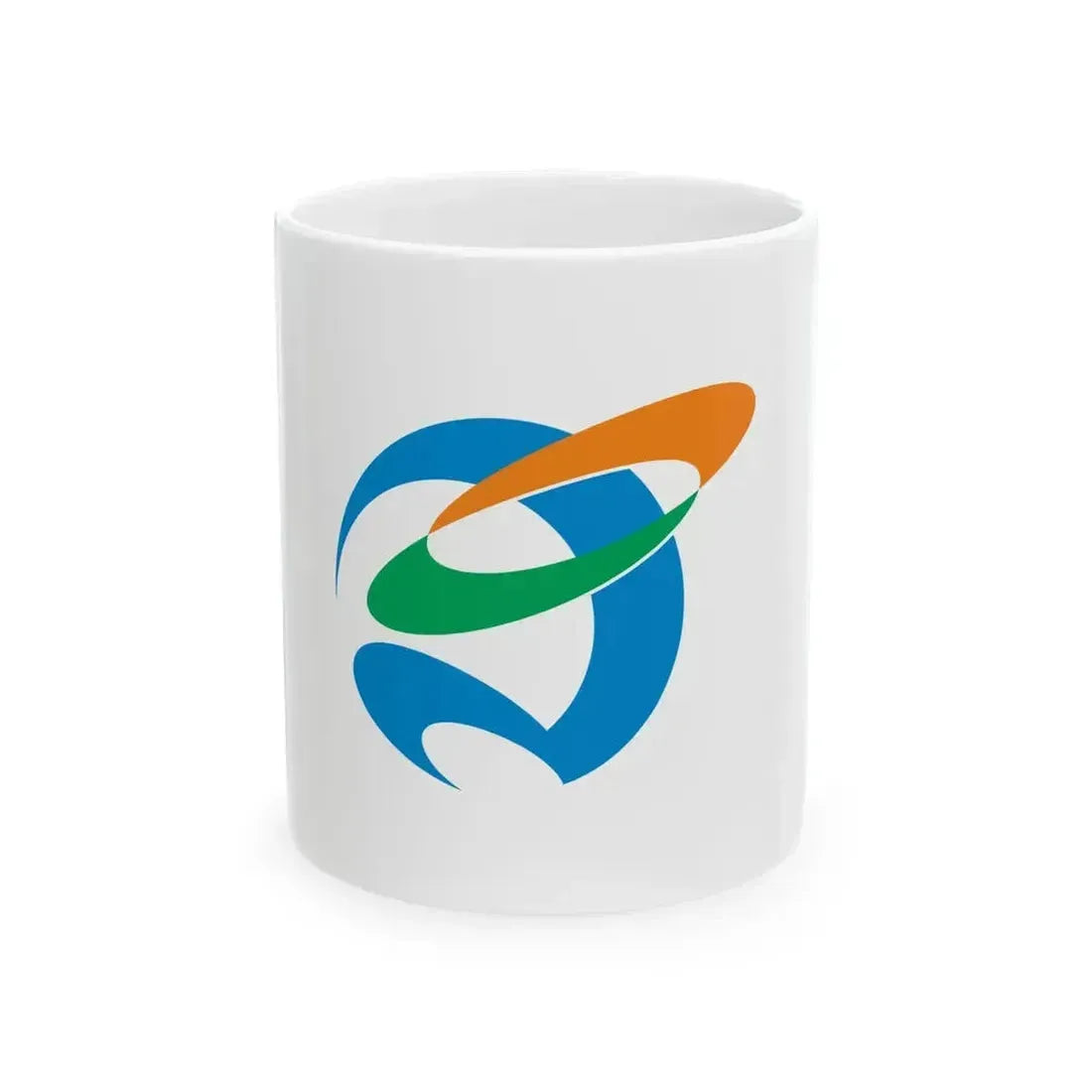 Flag of Kitsuki Oita (Japan) White Coffee Mug 11oz - Go Mug Yourself