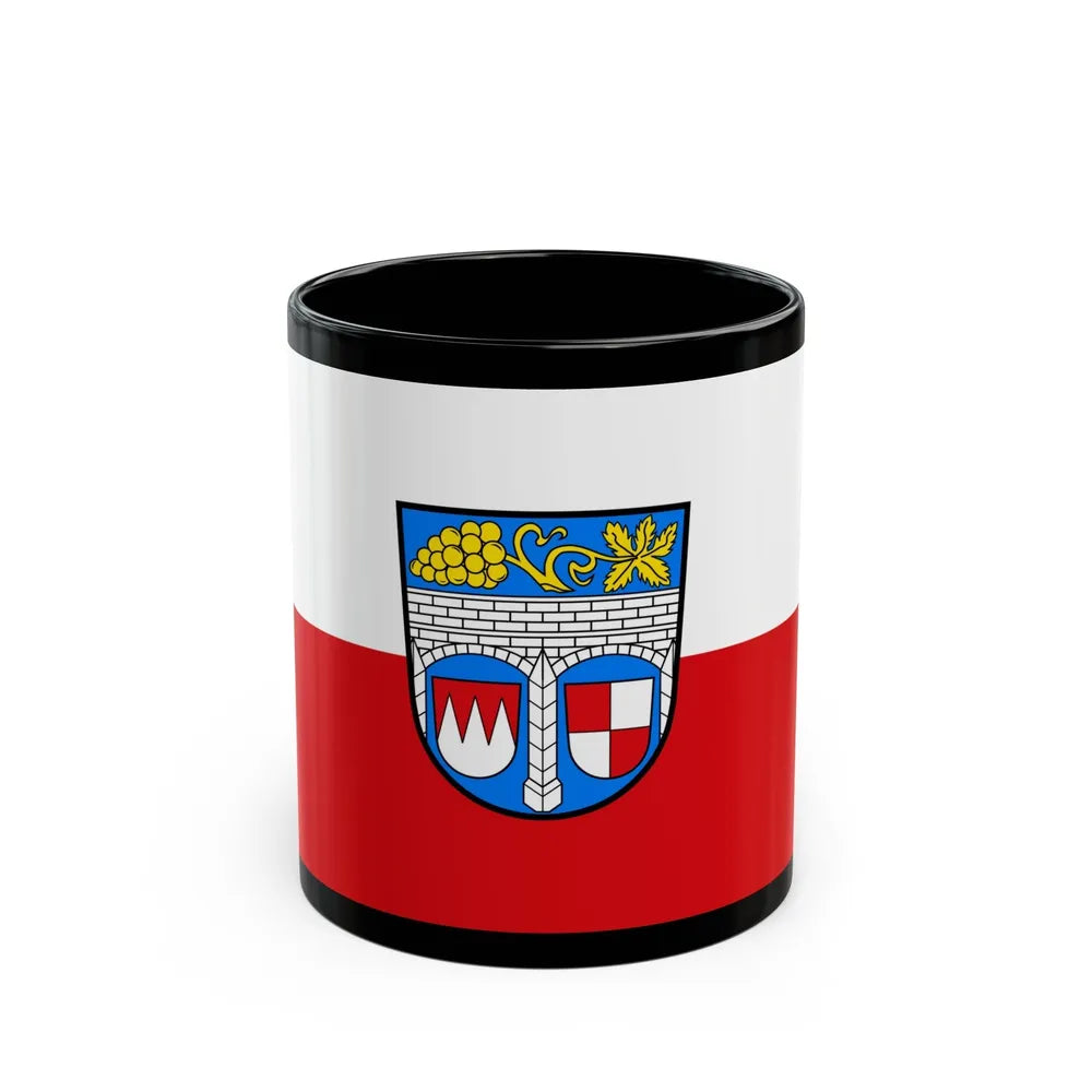 Flag of Kitzingen Germany - Black Coffee Mug-11oz-Go Mug Yourself