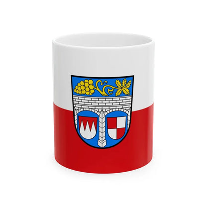 Flag of Kitzingen Germany - White Coffee Mug-11oz-Go Mug Yourself