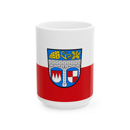 Flag of Kitzingen Germany - White Coffee Mug-15oz-Go Mug Yourself