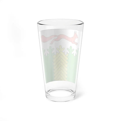 Flag of Kivertsi (Ukraine) Pint Glass 16oz - Go Mug Yourself