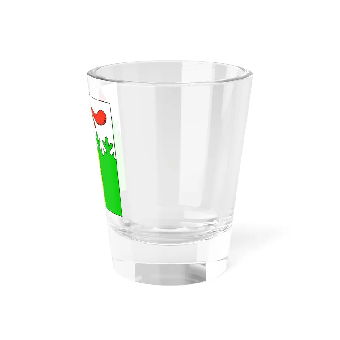 Flag of Kivertsi (Ukraine) Shot Glass 1.5oz - Go Mug Yourself
