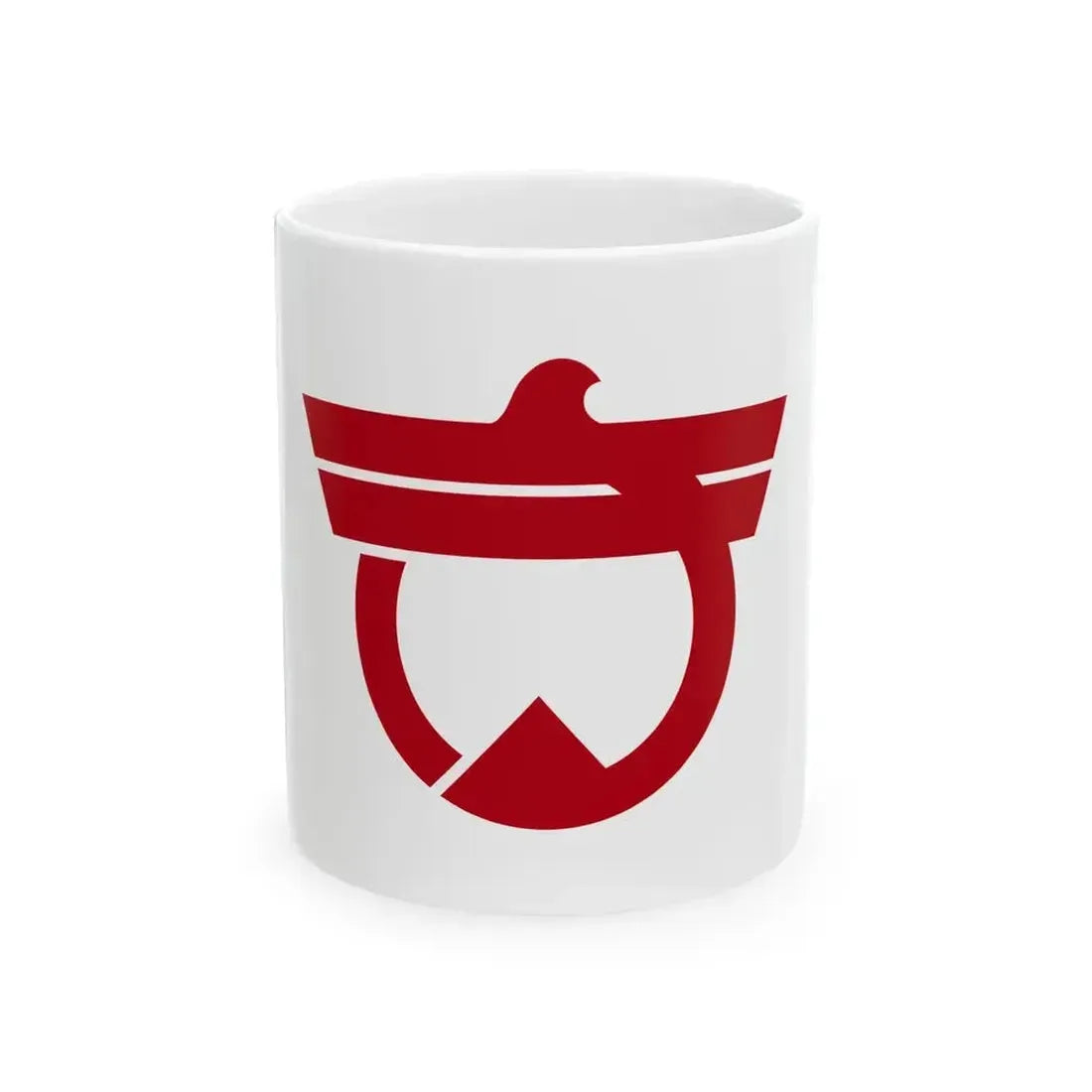 Flag of Kiyama Saga (Japan) White Coffee Mug 11oz - Go Mug Yourself