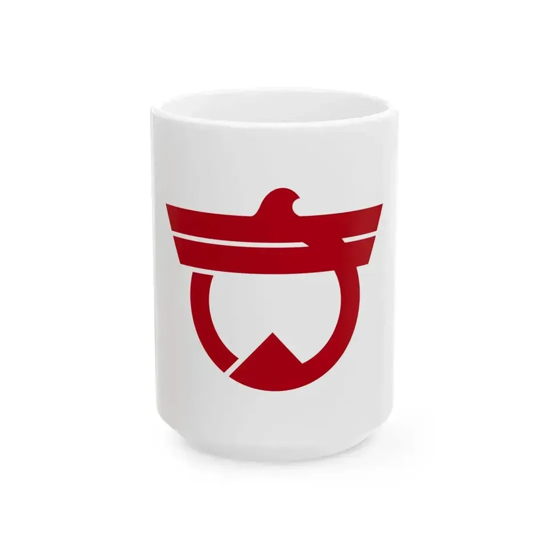 Flag of Kiyama Saga (Japan) White Coffee Mug 15oz - Go Mug Yourself