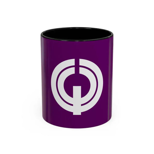 Flag of Kiyose Tokyo Japan - Accent Coffee Mug 11oz Black - Go Mug Yourself