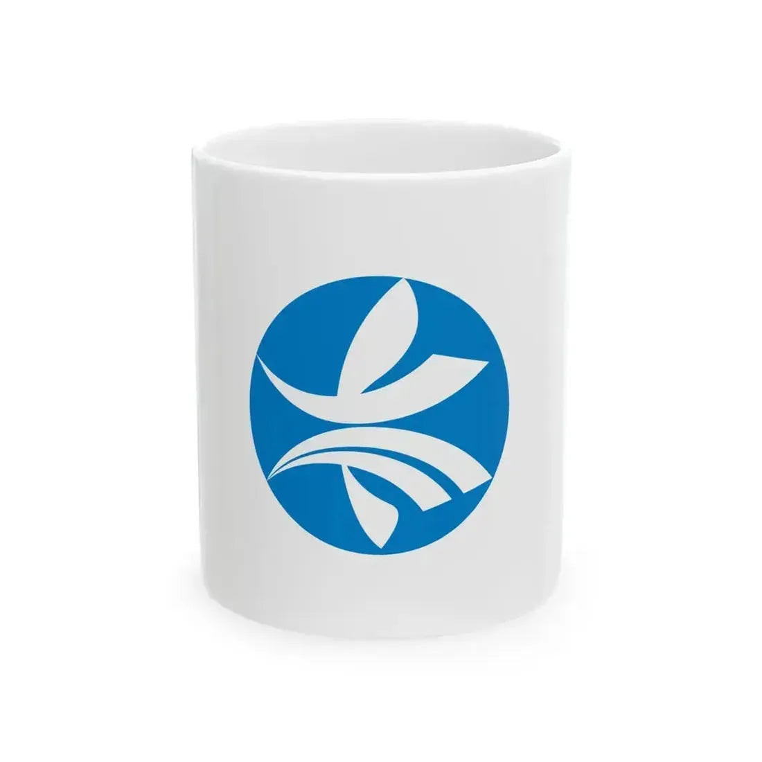 Flag of Kizugawa Kyoto (Japan) White Coffee Mug 11oz - Go Mug Yourself