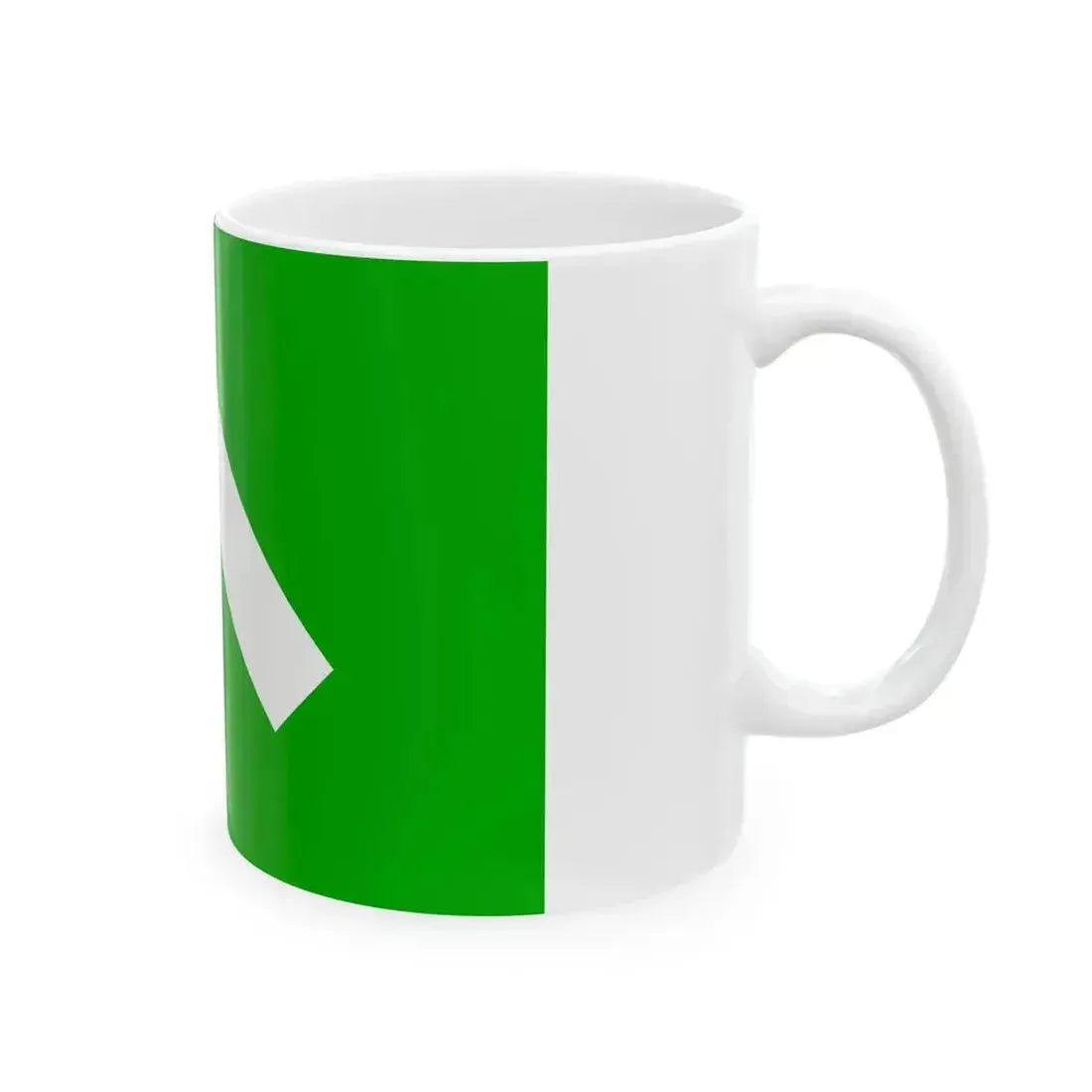 Flag of Klanovice (Czech Republic) White Coffee Mug - Go Mug Yourself