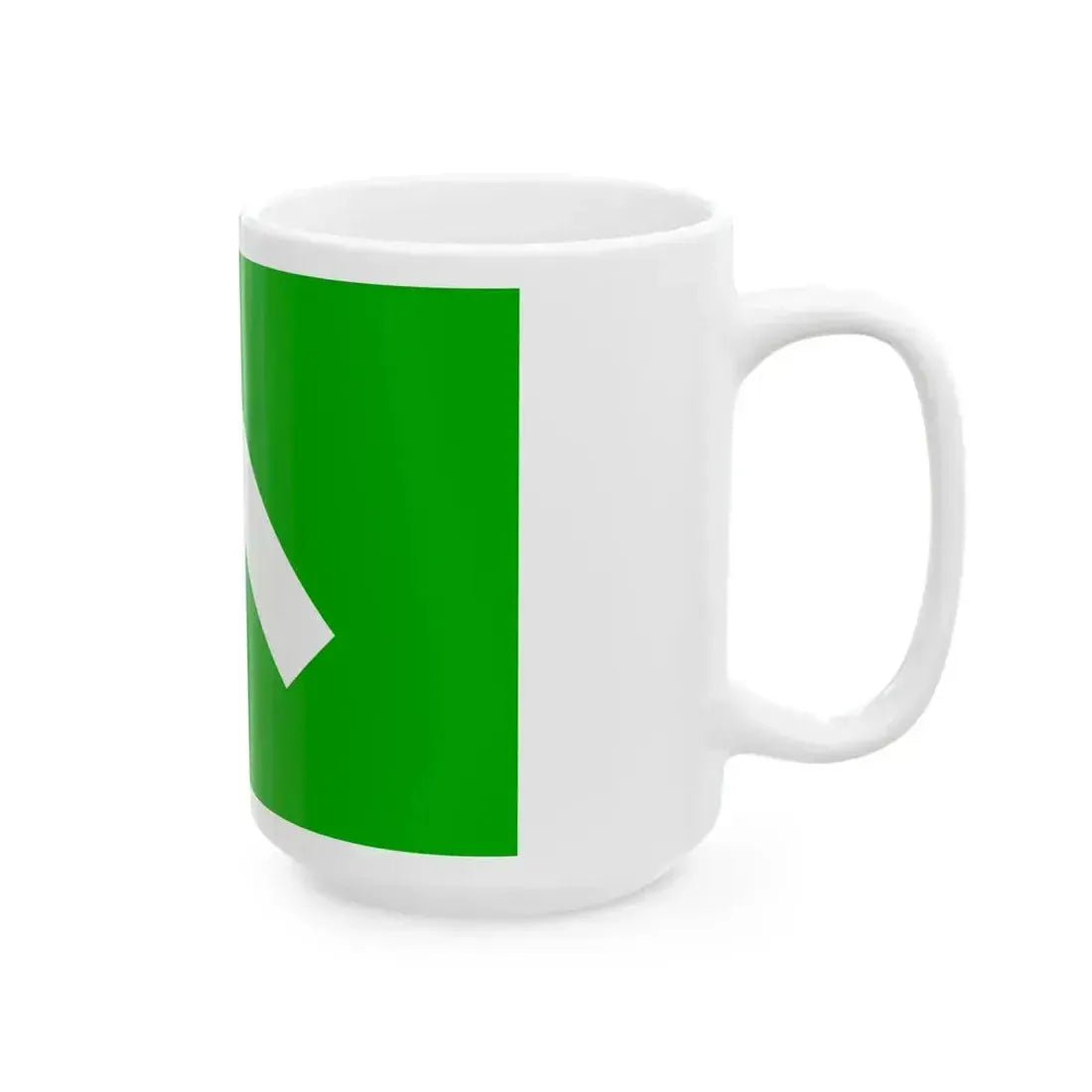 Flag of Klanovice (Czech Republic) White Coffee Mug - Go Mug Yourself