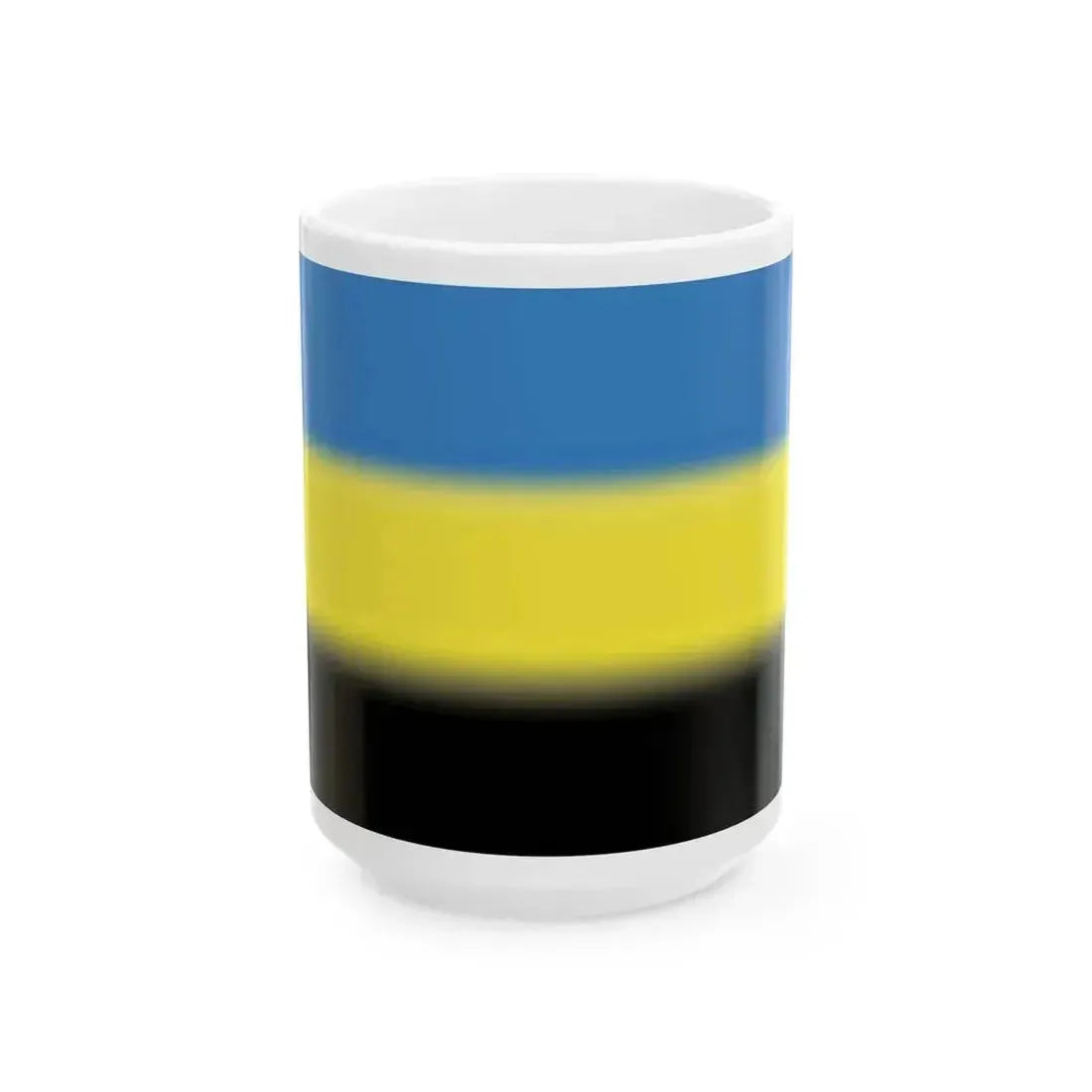 Flag of Kleck Belarus (Belarus) White Coffee Mug 15oz - Go Mug Yourself