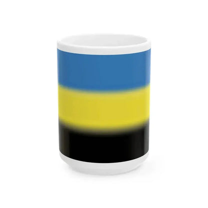 Flag of Kleck Belarus (Belarus) White Coffee Mug 15oz - Go Mug Yourself