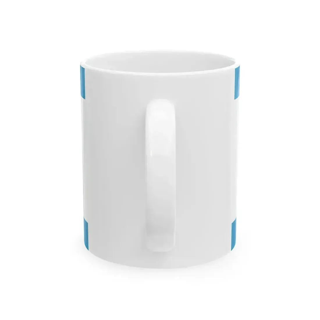 Flag of Kleinmachnow (Germany) White Coffee Mug - Go Mug Yourself
