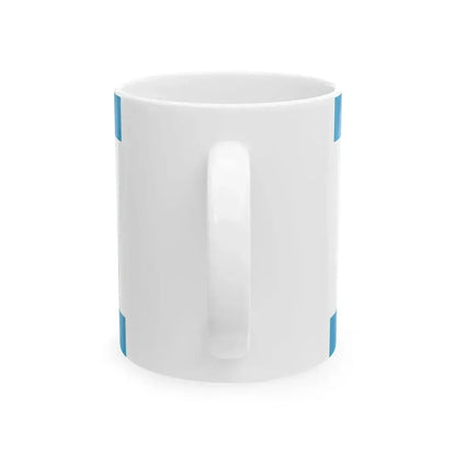 Flag of Kleinmachnow (Germany) White Coffee Mug - Go Mug Yourself