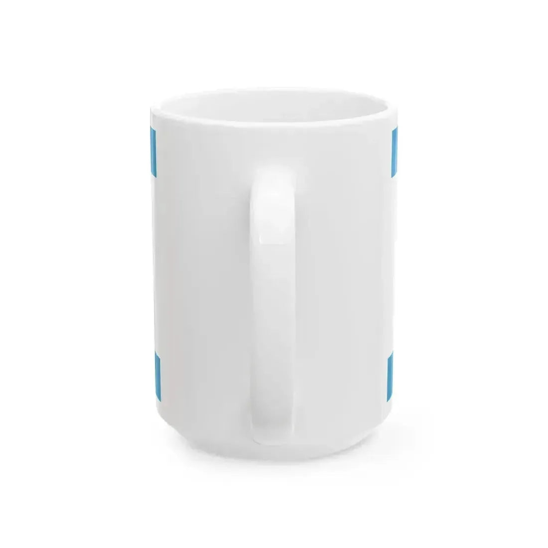 Flag of Kleinmachnow (Germany) White Coffee Mug - Go Mug Yourself