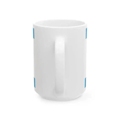 Flag of Kleinmachnow (Germany) White Coffee Mug - Go Mug Yourself