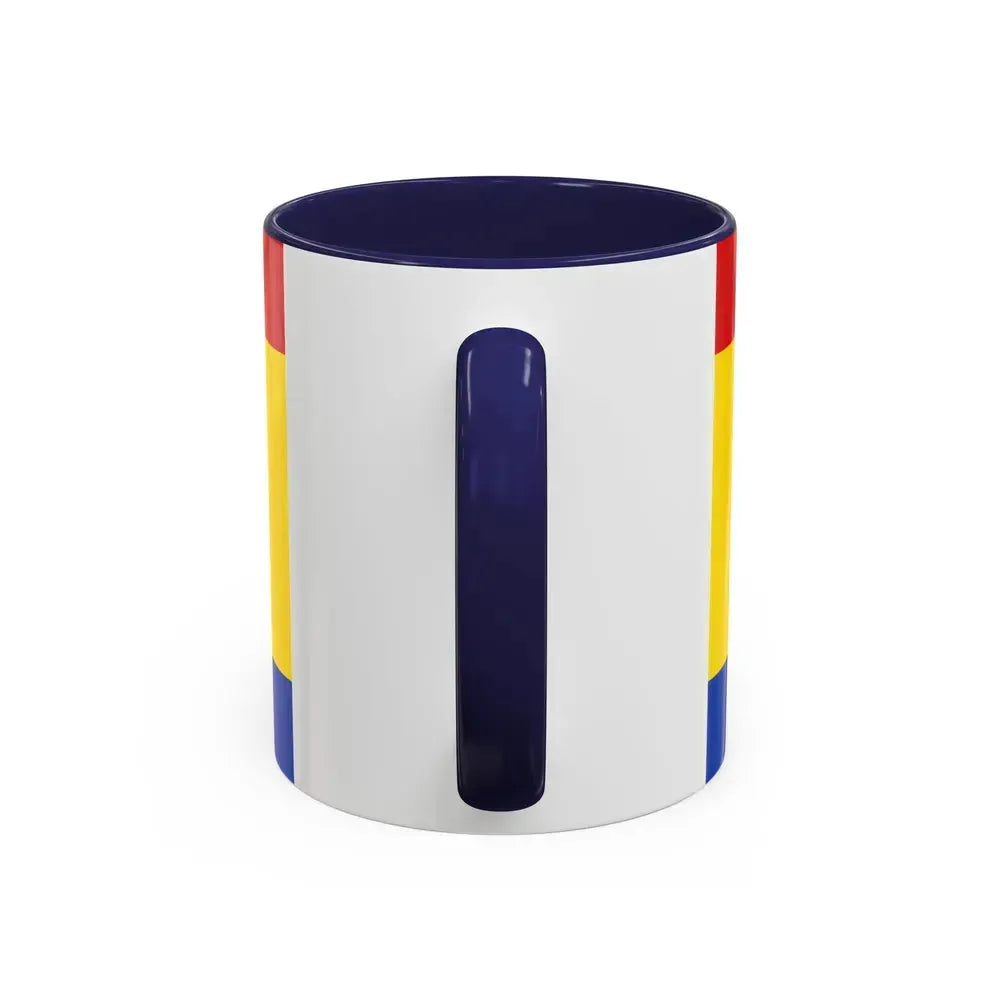 Flag of Kleve Germany - Accent Coffee Mug - Go Mug Yourself