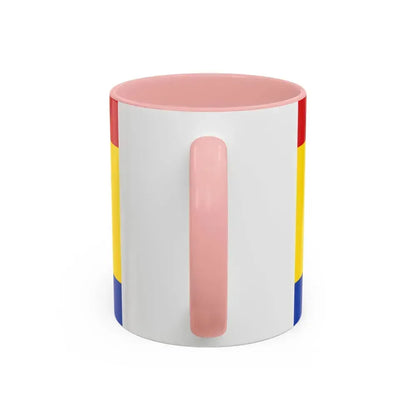 Flag of Kleve Germany - Accent Coffee Mug - Go Mug Yourself