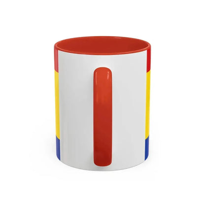 Flag of Kleve Germany - Accent Coffee Mug - Go Mug Yourself