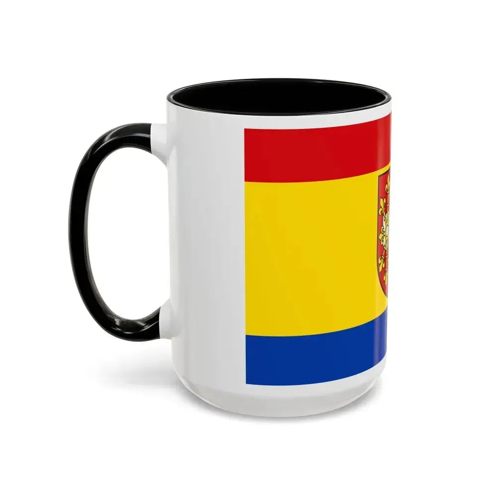 Flag of Kleve Germany - Accent Coffee Mug - Go Mug Yourself