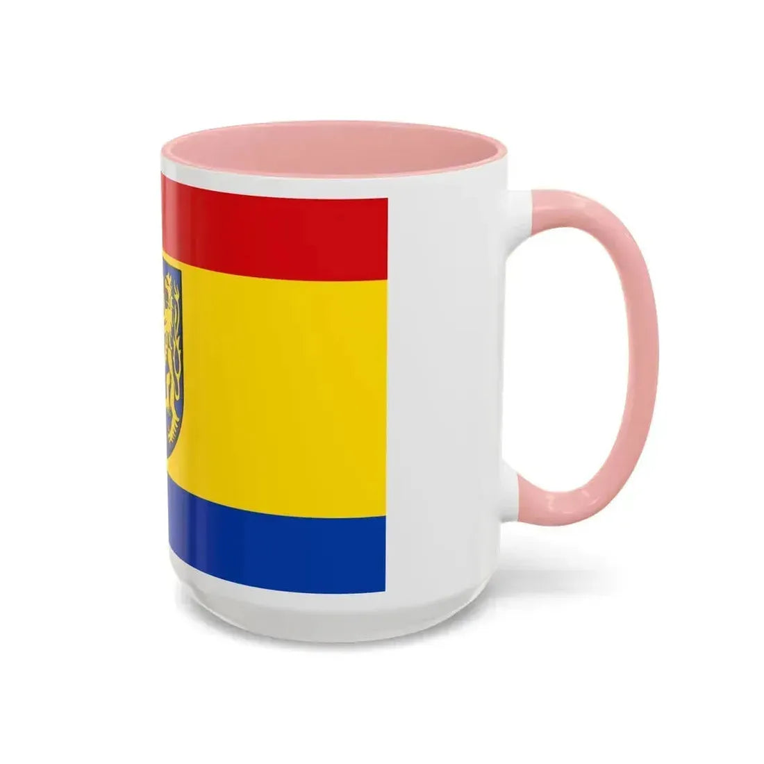 Flag of Kleve Germany - Accent Coffee Mug - Go Mug Yourself