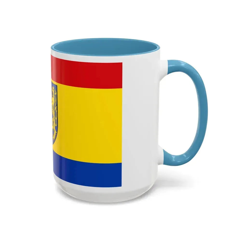 Flag of Kleve Germany - Accent Coffee Mug - Go Mug Yourself