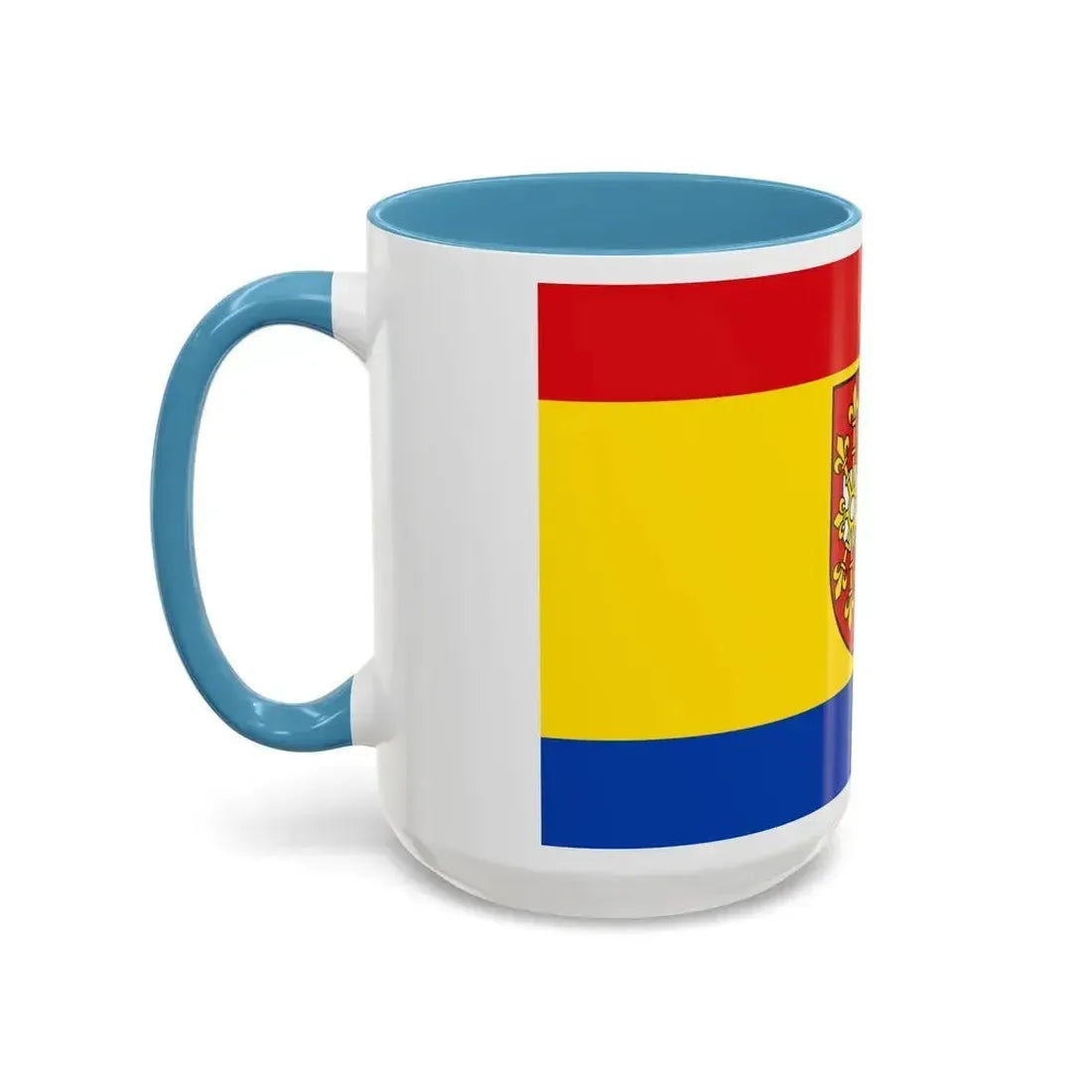 Flag of Kleve Germany - Accent Coffee Mug - Go Mug Yourself