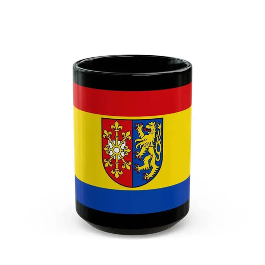 Flag of Kleve Germany - Black Coffee Mug 15oz - Go Mug Yourself