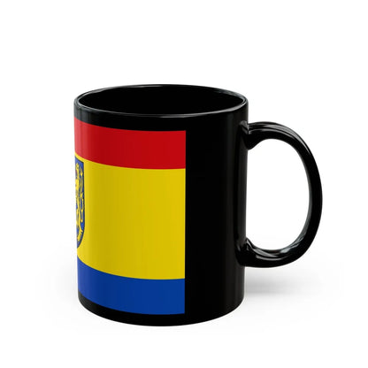 Flag of Kleve Germany - Black Coffee Mug-Go Mug Yourself