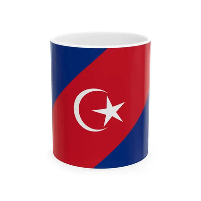 Flag of Kluang Johor (Malaysia) White Coffee Mug 11oz - Go Mug Yourself