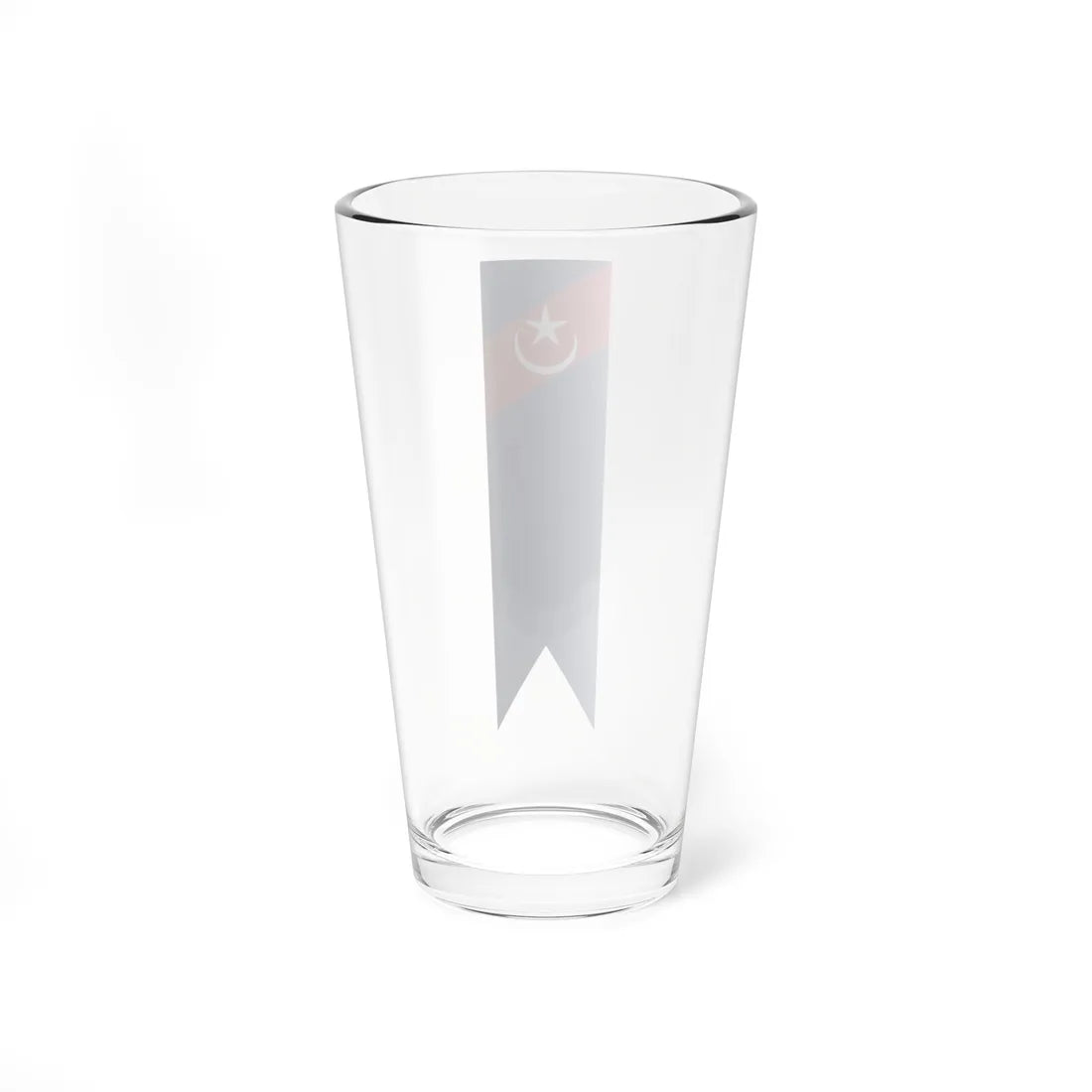 Flag of Kluang Johor vertical (Malaysia) Pint Glass 16oz - Go Mug Yourself