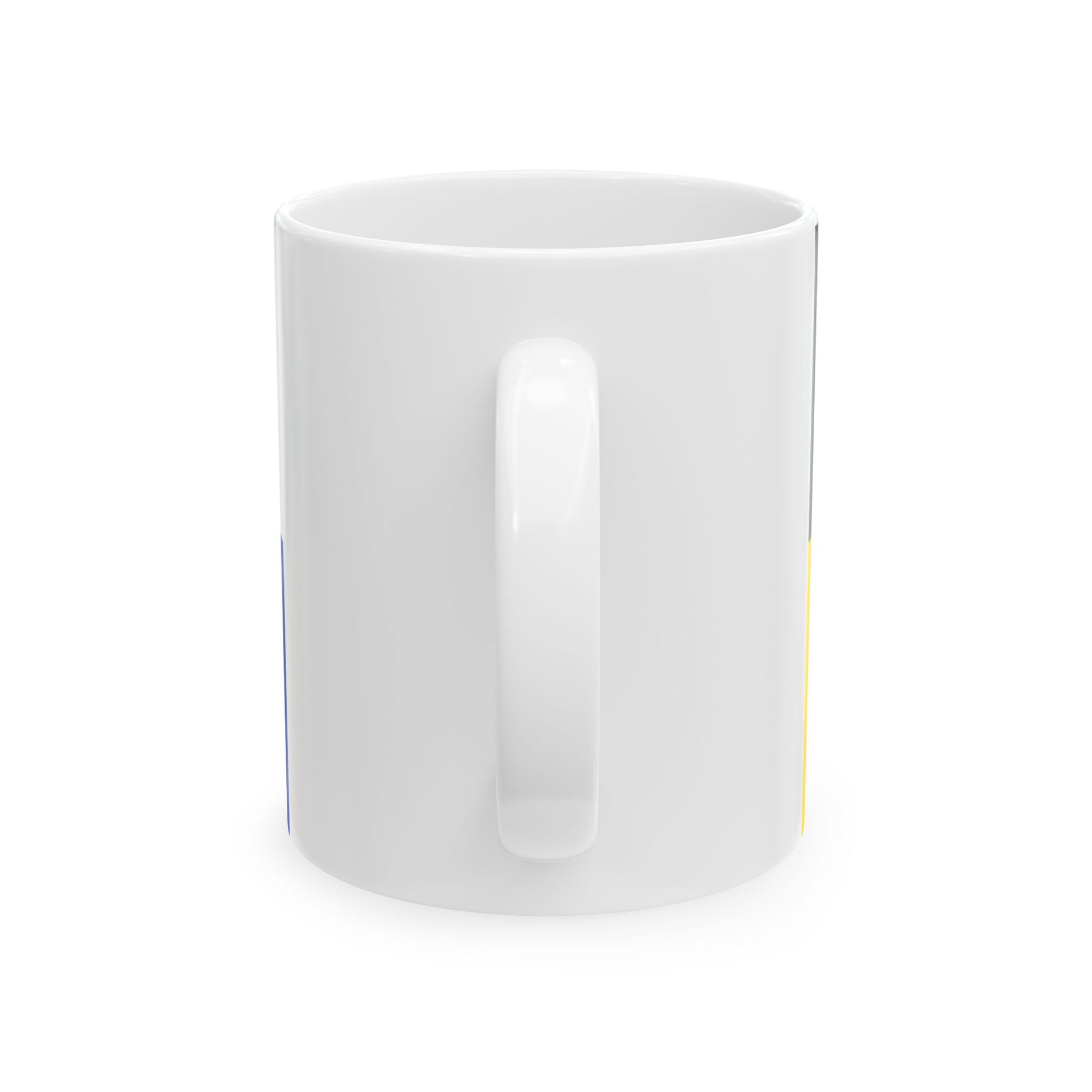 Flag of Kluisbergen (Belgium) White Coffee Mug-Go Mug Yourself