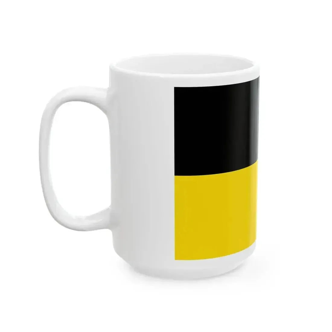 Flag of Kluisbergen (Belgium) White Coffee Mug - Go Mug Yourself