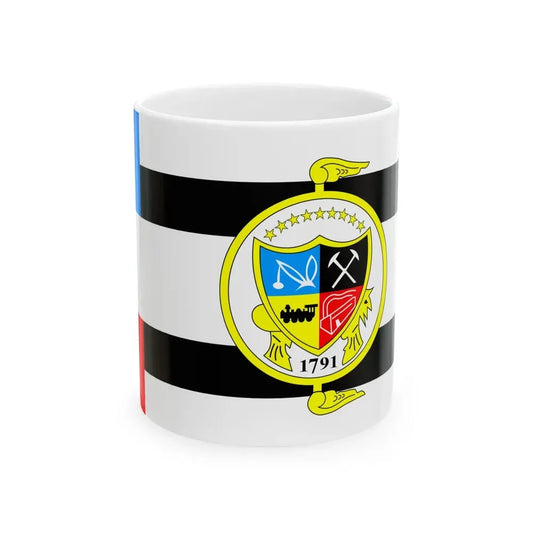 Flag of Knoxville Tennessee (United States) White Coffee Mug 11oz - Go Mug Yourself