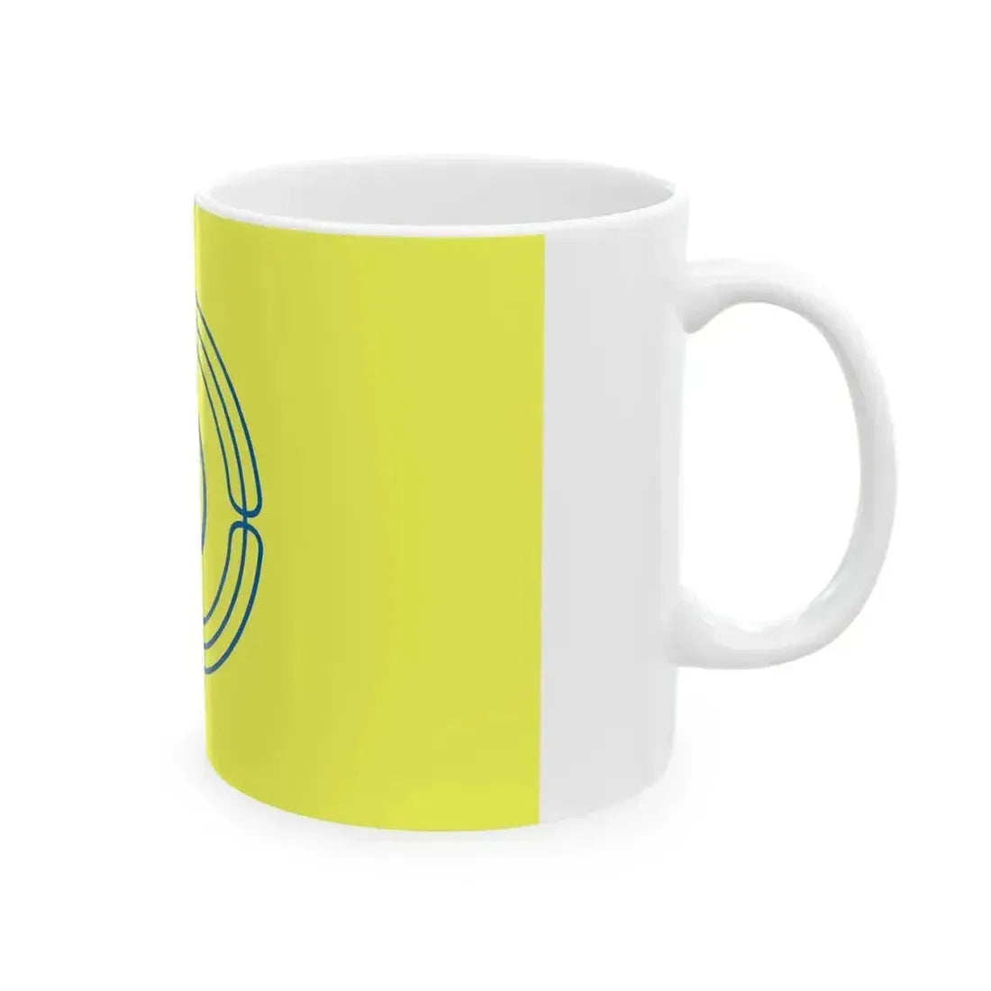 Flag of Kobayashi Miyazaki 1923-2006 (Japan) White Coffee Mug - Go Mug Yourself