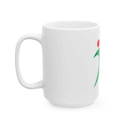 Flag of Kobayashi Miyazaki (Japan) White Coffee Mug - Go Mug Yourself