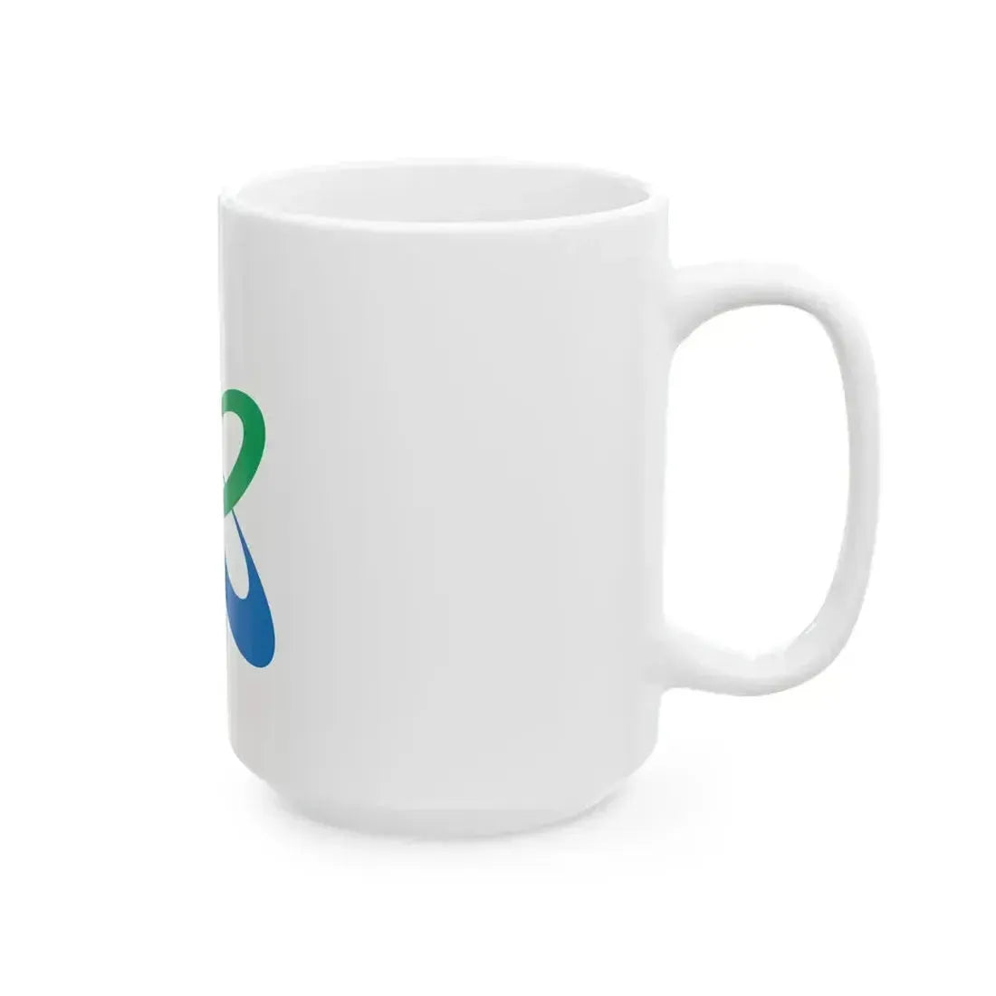 Flag of Kobayashi Miyazaki (Japan) White Coffee Mug - Go Mug Yourself