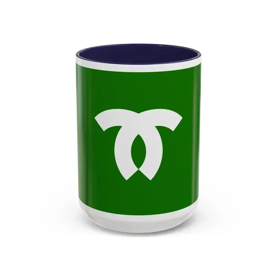 Flag of Kobe Japan - Accent Coffee Mug 15oz Navy - Go Mug Yourself