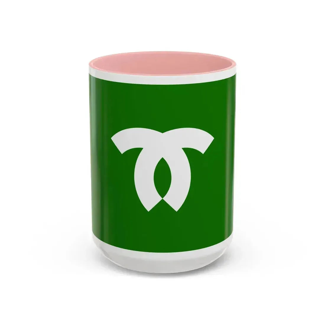 Flag of Kobe Japan - Accent Coffee Mug 15oz Pink - Go Mug Yourself