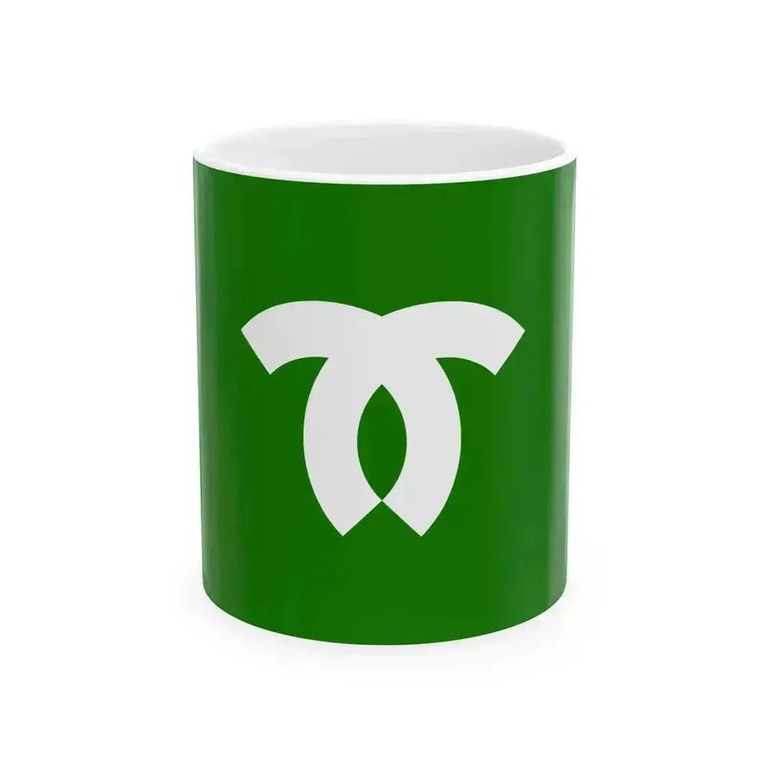 Flag of Kobe (Japan) White Coffee Mug 11oz - Go Mug Yourself