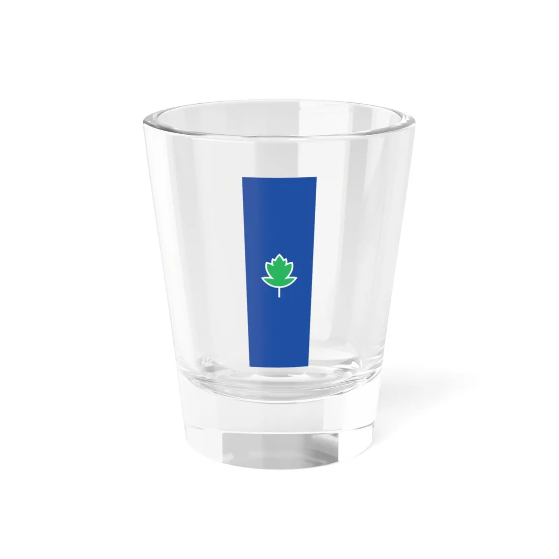 Flag of Kobilje vertical (Slovenia) Shot Glass 1.5oz 1.5oz - Go Mug Yourself