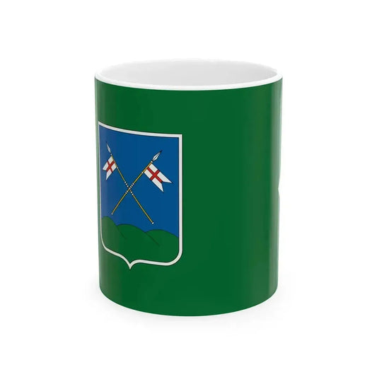 Flag of Kobleny (Hungary) White Coffee Mug 11oz - Go Mug Yourself