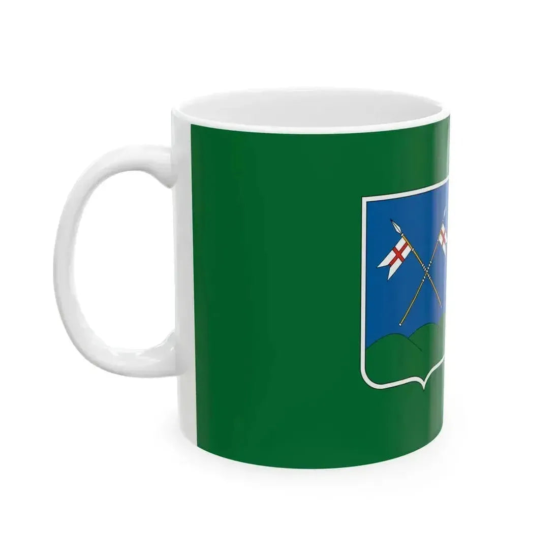 Flag of Kobleny (Hungary) White Coffee Mug - Go Mug Yourself
