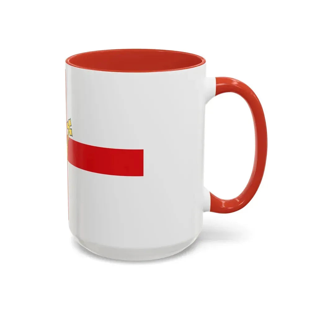 Flag of Koblenz Germany - Accent Coffee Mug - Go Mug Yourself