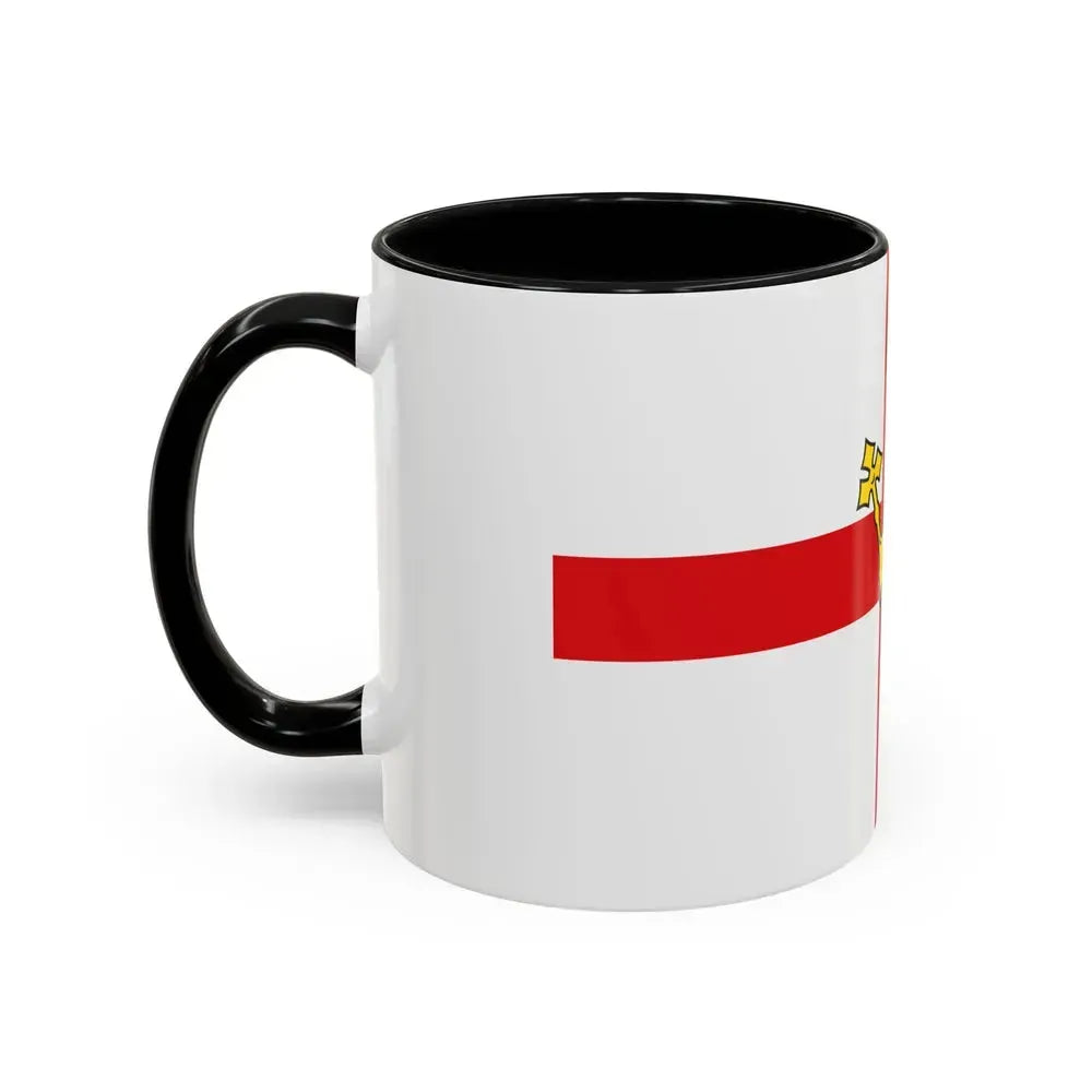 Flag of Koblenz Germany - Accent Coffee Mug - Go Mug Yourself